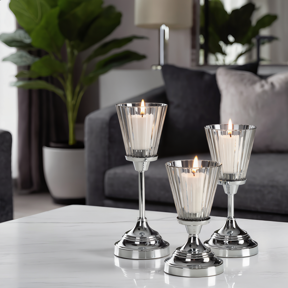 Windlicht Luise - Emporio Conti - 31 cm HOch