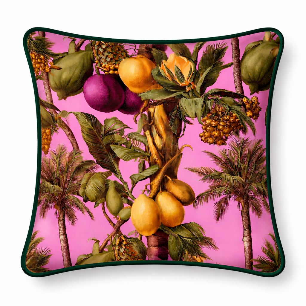 Dekokissen Früchte Samt 45 × 45 cm – Emporio Conti