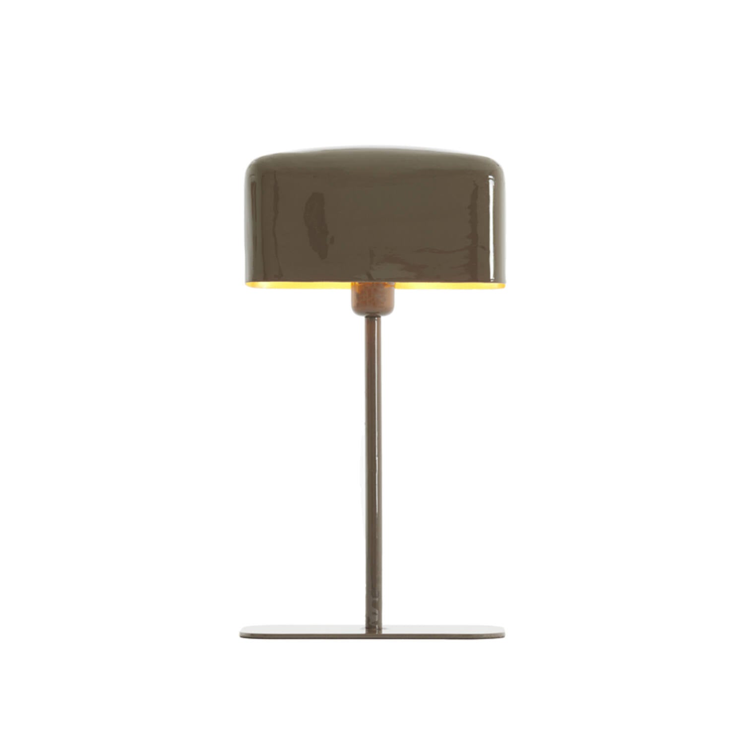 Tischlampe 25x13x48 cm Farbe Braun